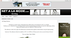 Desktop Screenshot of blog.netalamode.com